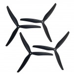 Пропеллеры лопасти винты Gemfan Reinforced Nylon для FPV 8inch 8046 8X4.6X3 2CW/2CCW (4 шт) Black (10050048547355518X4.6X3-4)