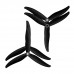 Пропеллеры лопасти винты Gemfan Reinforced Nylon для FPV CL 7inch 7037 7X3.7X3 2CW/2CCW (4 шт) Black (10050037386054587X3.7X3-4)