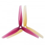 Пропеллеры лопасти винты HQProp MacroQuad Polycarbonate для FPV Ethix P3 5inch 5130 5.1X3X3 2CW/2CCW (4 шт) Red/Orange (10050017756251455.1X3X3-4)