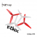 Пропеллеры лопасти винты HQProp MacroQuad Polycarbonate для FPV Ethix P4 5inch 5140 5.1X4X3 2CW/2CCW (4 шт) Red/White (10050031400587285.1X4X3-4)