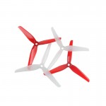 Пропеллеры лопасти винты HQProp MacroQuad Polycarbonate для FPV Ethix P4 5inch 5140 5.1X4X3 2CW/2CCW (4 шт) Red/White (10050031400587285.1X4X3-4)