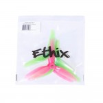 Пропеллеры лопасти винты HQProp MacroQuad Polycarbonate для FPV Ethix S3 5inch 5031 5X3.1X3 2CW/2CCW (4 шт) Pink/Green (40011072299355X3.1X3-4)