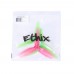 Пропеллеры лопасти винты HQProp MacroQuad Polycarbonate для FPV Ethix S3 5inch 5031 5X3.1X3 2CW/2CCW (4 шт) Pink/Green (40011072299355X3.1X3-4)