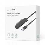 Адаптер Ugreen CM321 Type-С-SATA III Black (70609)