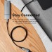 Удлинитель USB-USB 3.0 Vention OTG 3.0 Cotton Braided 1m Black (CBLHF)