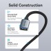 Удлинитель USB-USB 3.0 Vention OTG 3.0 Cotton Braided 1m Black (CBLHF)