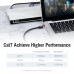 Патч-корд RJ45-RJ45 Vention LAN CAT7 SSTP Ethernet round 2m Gray (ICDHH)