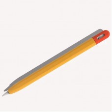 Чехол TPU Goojodoq Matt 2 Golor для стилуса Apple Pencil 3 Orange/Red