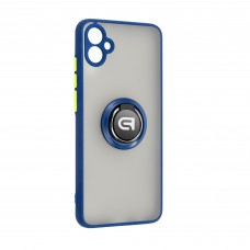 Чехол накладка ArmorStandart PC Frosted Matte Ring для Samsung A04e (A042) Navy Blue (ARM68348)