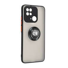 Чехол накладка ArmorStandart PC Frosted Matte Ring для Xiaomi Redmi 10C Black (ARM68366) Чехол накладка ArmorStandart PC Frosted Matte Ring для Xiaomi Redmi 10C Black (ARM68366)