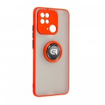 Чехол накладка ArmorStandart PC Frosted Matte Ring для Xiaomi Redmi 10C Red (ARM68369)