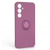 Чехол накладка ArmorStandart TPU Icon Ring для Samsung S23 FE 5G (SM-S711) Grape (ARM72791)