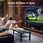 Адаптер HDMI-HDMI 2.1 Vention F/F Aluminum Alloy 8K 60Hz 4K 120Hz 2K 144Hz 48Gbps Blue (AIUH0)