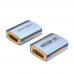 Адаптер HDMI-HDMI 2.1 Vention F/F Aluminum Alloy 8K 60Hz 4K 120Hz 2K 144Hz 48Gbps Blue (AIUH0)
