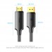 Кабель DisplayPort-HDMI v.1.2 Vention PVC 4K 30Hz 2K 60Hz 5m Black (HFOBJ)