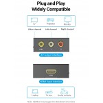 Конвертер Vention AV 3RCA-HDMI v1.4 1080p Black (AEFB0) Конвертер Vention AV 3RCA-HDMI v1.4 1080p Black (AEFB0)