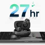Наушники гарнитура вакуумные Bluetooth 5.0 Ugreen WS100 Black (80606)