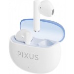 Наушники гарнитура вкладыши Bluetooth 5.3 Pixus Space White