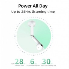 Наушники гарнитура вкладыши Bluetooth 5.3 QCY AilyBuds Lite White