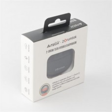 Наушники гарнитура вкладыши Bluetooth A4Tech B20 Ash Grey