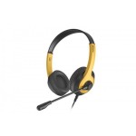 Наушники гарнитура накладные проводные A4Tech FH100U Bumblebee Black/Gold
