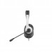 Наушники гарнитура накладные проводные A4Tech FH100U Panda Black/White