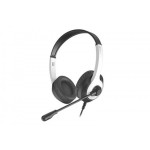 Наушники гарнитура накладные проводные A4Tech FH100U Panda Black/White Наушники гарнитура накладные проводные A4Tech FH100U Panda Black/White