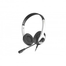 Наушники гарнитура накладные проводные A4Tech FH100U Panda Black/White