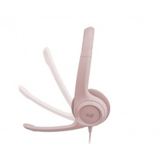 Наушники гарнитура накладные проводные Logitech H390 USB Rose (981-001281)