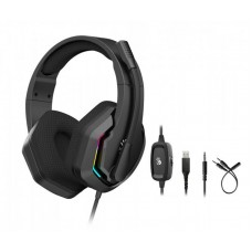 Наушники гарнитура накладные проводные USB A4Tech Bloody G260p Black