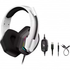 Наушники гарнитура накладные проводные USB A4Tech Bloody G260p White