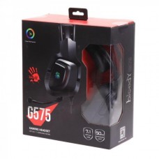 Наушники гарнитура накладные проводные USB A4Tech Bloody G575 Black