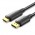 Кабель DisplayPort-HDMI v.1.2 Vention PVC 4K 30Hz 2K 60Hz 1.5m Black (HFOBG)