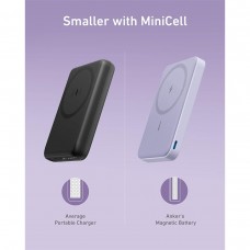 УМБ Anker 622 Magnetic Wireless Portable Charger 5000mAh Lilac Purple (A1614)