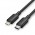 Кабель Type-C-Lightning Vention TPE PVC Mfi C94 PD 30W 3A 480Mbps 1.5m Black (LAKBG)