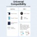 Кабель Type-C-Lightning Vention TPE PVC Mfi C94 PD 30W 3A 480Mbps 1.5m Black (LAKBG)