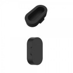 Заглушка ЗУ порта SK для Garmin Tactix Bravo D2 Charlie D2 Delta PX Quatix 5 5 Sapphire 6 Black (5шт)