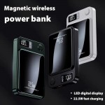 УМБ Linktech Magnetic MagSafe Power Bank 1USB 1Type-C PD 20W Wireless 15W 2000mAh 22.5W Black