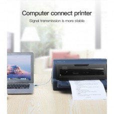 Кабель USB-Type-B 2.0 Vention 5m 480Mbps Printer Black (COQBJ)