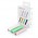 Чехол TPU Goojodoq capture для стилуса Apple Pencil 3 2 1 Gen 3шт White/Pink/Green