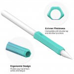 Чехол TPU Goojodoq capture для стилуса Apple Pencil 3 2 1 Gen 3шт White/Purple/Pink (1005004066236161WPP)