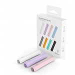 Чехол TPU Goojodoq capture для стилуса Apple Pencil 3 2 1 Gen 3шт White/Purple/Pink (1005004066236161WPP)