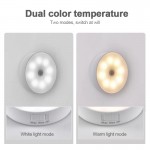 Лампа cветильник ночник LED SK с датчиком движения MicroUSB Dual Color White/Warm