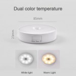 Лампа cветильник ночник LED SK с датчиком движения MicroUSB Dual Color White/Warm