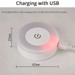 Лампа cветильник ночник LED SK сенсорный переключатель MicroUSB White