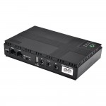 ИБП для роутеров VIA Energy Backup Mini UPS 10400mAh 18W DC 5V 9V 12V PoE 24V Черный