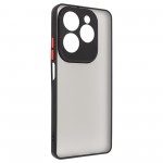 Чехол накладка ArmorStandart PC Frosted Matte для Tecno Spark 20 Pro (KJ6) Black (ARM74395) Чехол накладка ArmorStandart PC Frosted Matte для Tecno Spark 20 Pro (KJ6) Black (ARM74395)