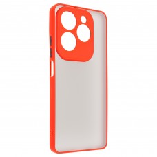 Чехол накладка ArmorStandart PC Frosted Matte для Tecno Spark 20 Pro (KJ6) Red (ARM74398)