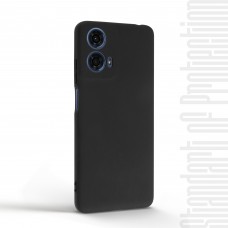 Чехол накладка TPU Armorstandart Matte Slim Fit для Motorola G24 Power Camera cover Black (ARM73877)