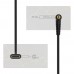 Кабель питания ArmorStandart Type-C DC 5.5mm 2.5 18.5-20V 1m Black (ARM79417)